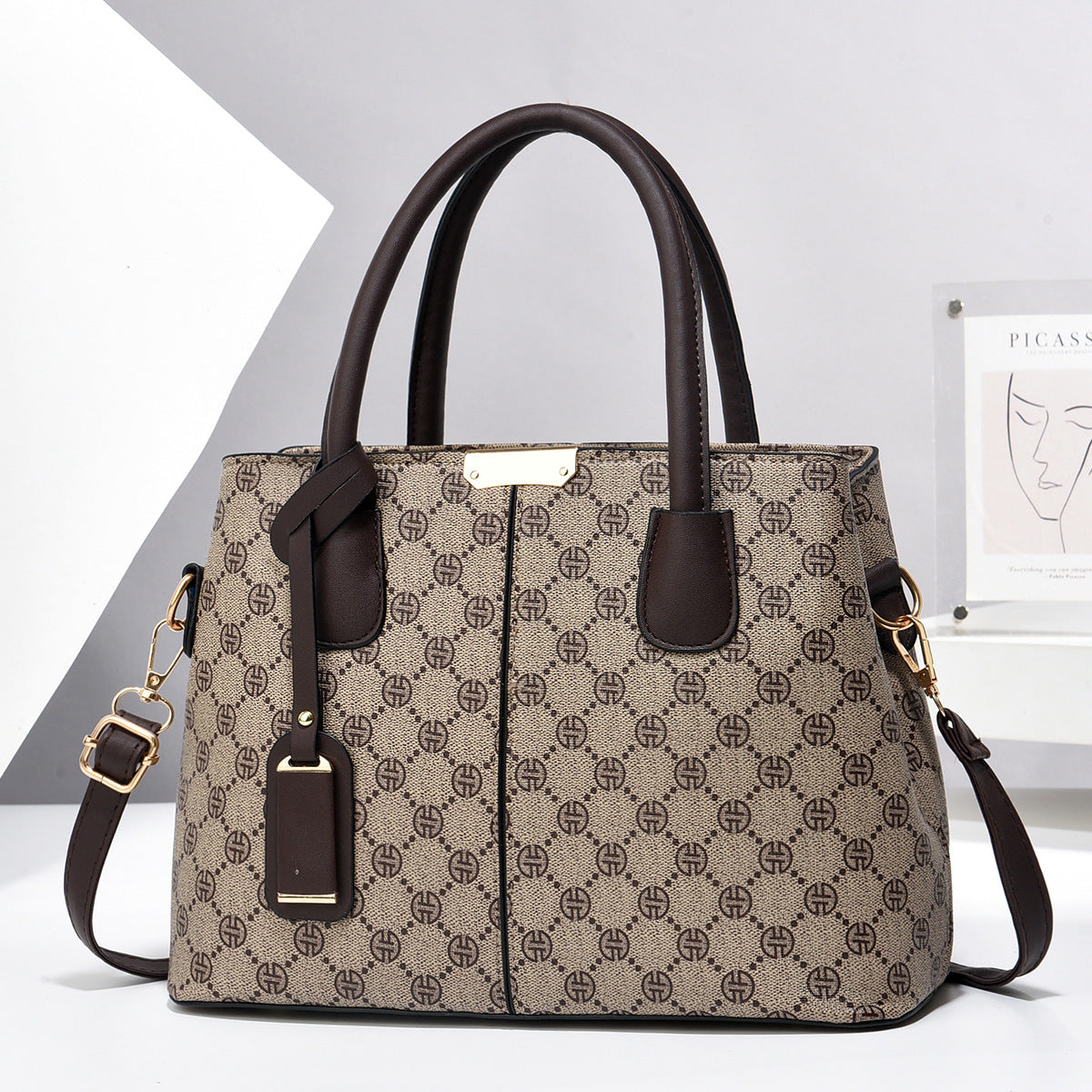 Women PU Leather Handbags Ladies Large Capacity Tote Bag Female Square Shoulder Bags New Fashion Crossbody Bags Rabio Toys & clothin