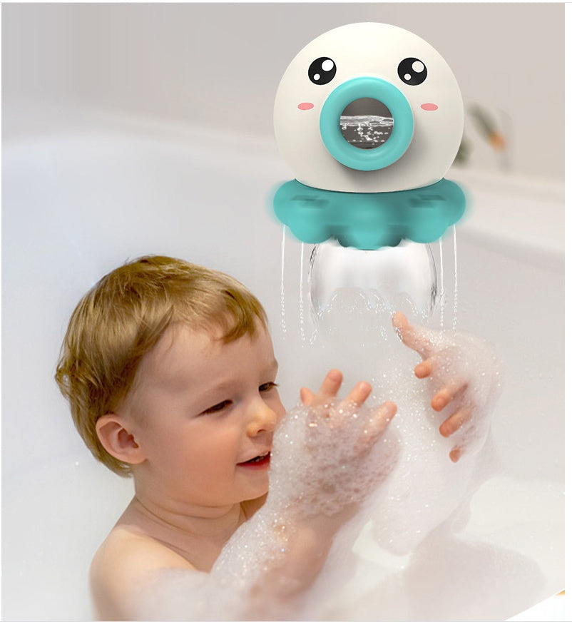Octopus Fountain Bath Toy Water Jet Rotating Shower Bathroom Toy Summer Water Toys Sprinkler Beach Toys Kids Water Toys Rabio Toys & clothin