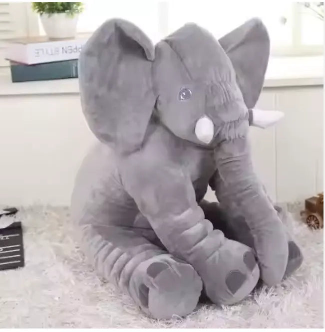 Plush Toy Animal Elephant Toy Soft Baby Pillow Gray Plush Rabio Toys & clothin