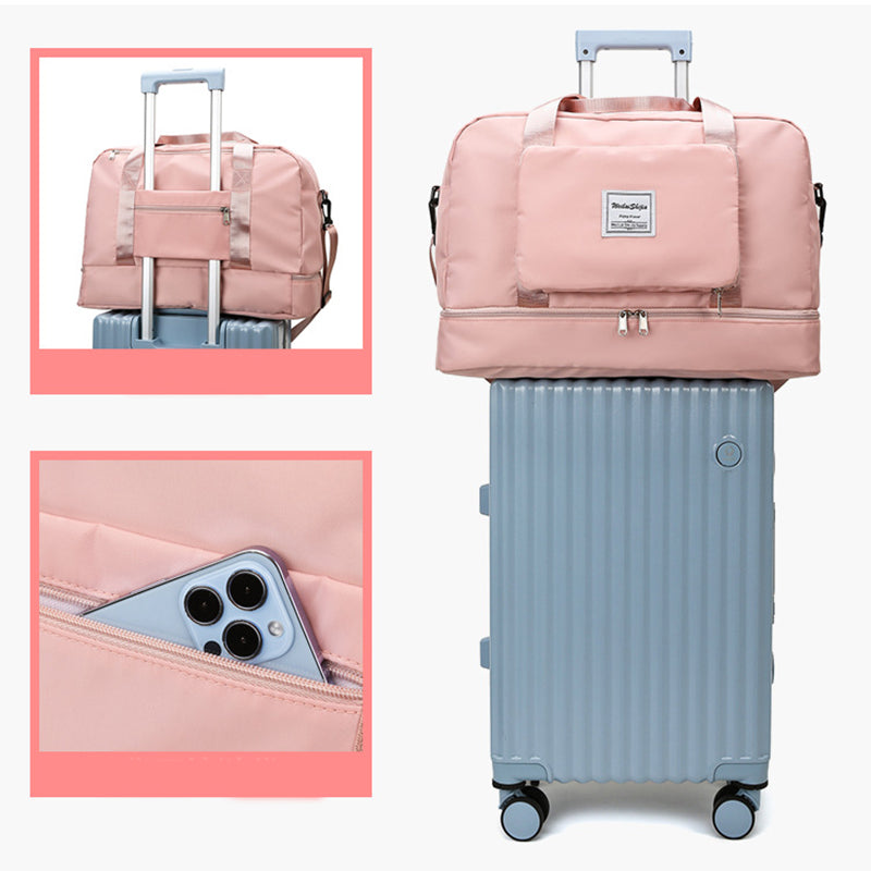 Foldable Travel Duffel Bags Sports Gym Tote Bag Women CJdropshipping