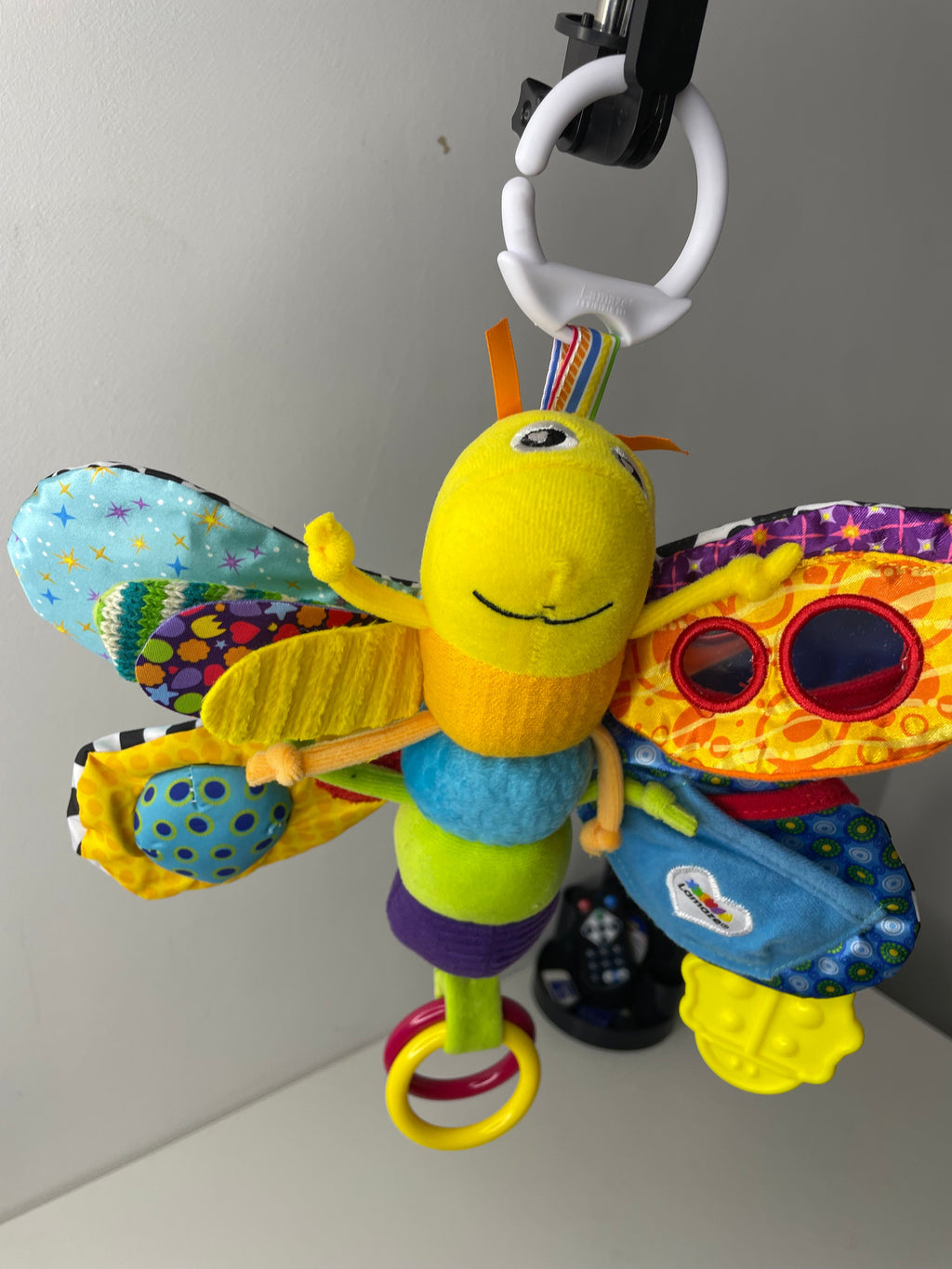Hanging Toy Baby Stroller or Bed Toy Ring Inside Plush Educational Toy Rabio Toys & clothin