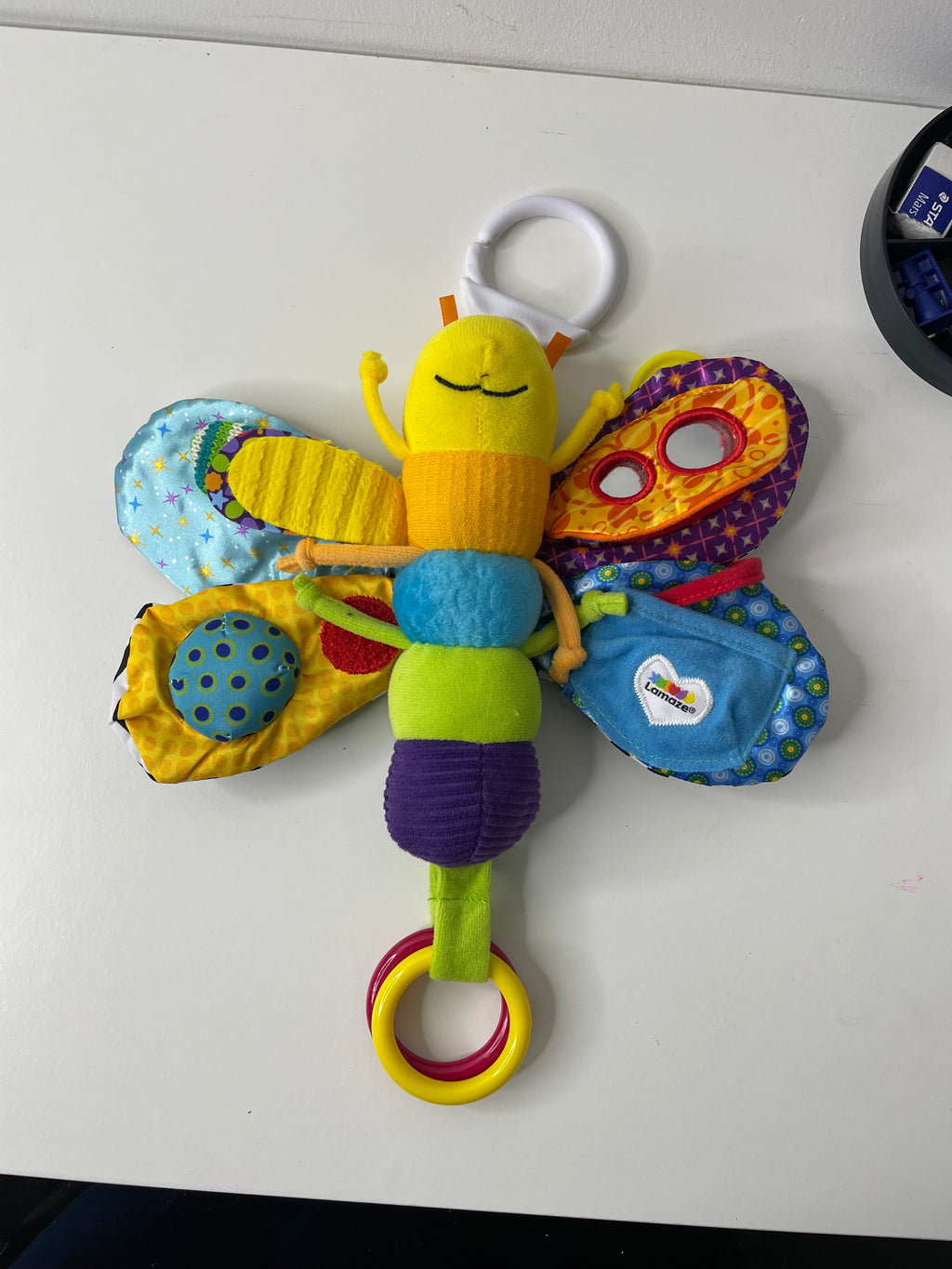Hanging Toy Baby Stroller or Bed Toy Ring Inside Plush Educational Toy Rabio Toys & clothin