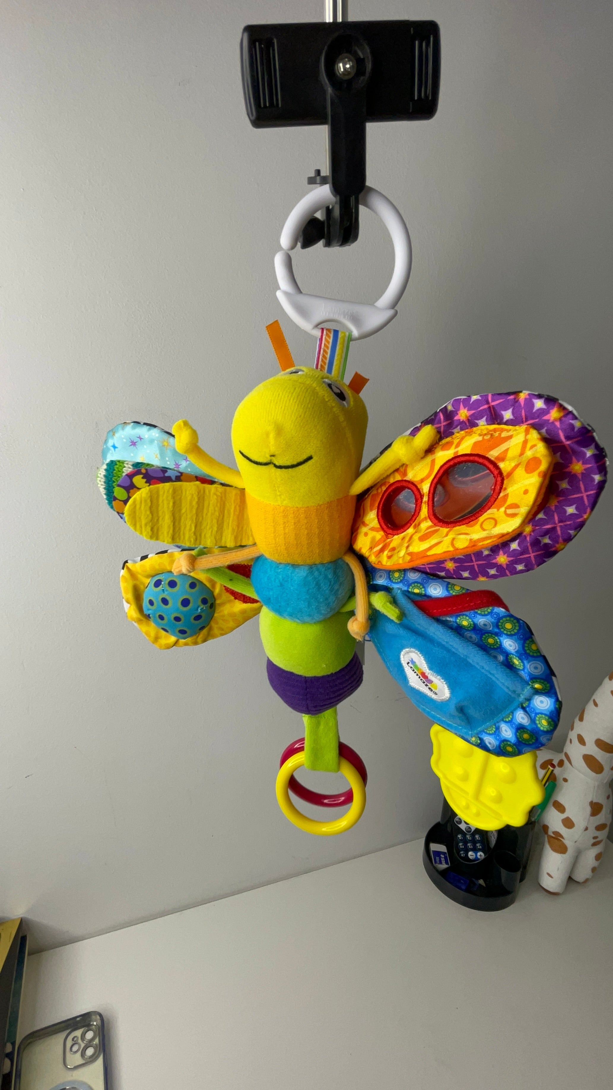 Hanging Toy Baby Stroller or Bed Toy Ring Inside Plush Educational Toy Rabio Toys & clothin
