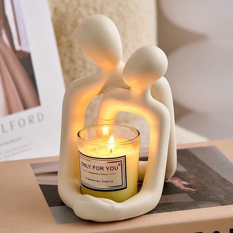 Loving Couple Resin Statue CJdropshipping