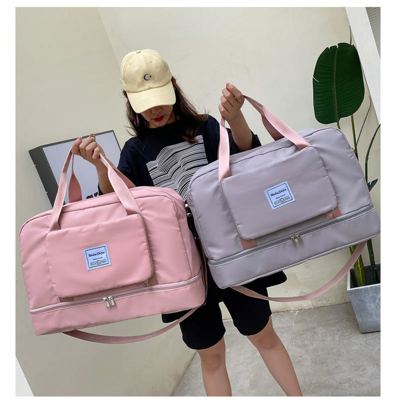 Foldable Travel Duffel Bags Sports Gym Tote Bag Women CJdropshipping