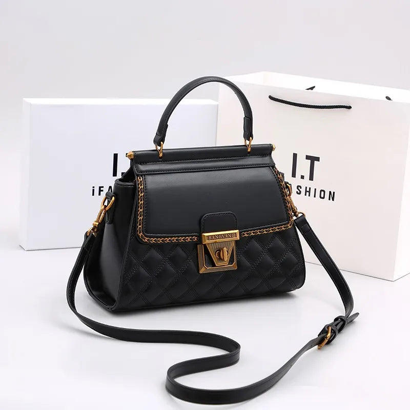 The Autumn Luxe Shoulder Bag — High-End Texture Edit