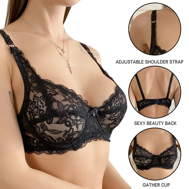 Elegance Lace Push Up Bra – Lift & Shape Support Bra