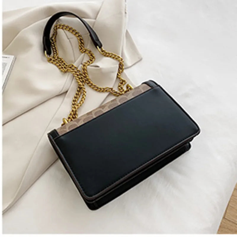 The Artisan Print Chain Bag — Shoulder Luxe