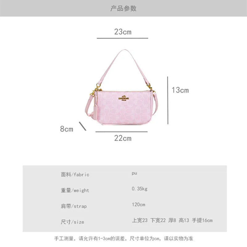 The Printed Crossbody — Retro Statement Bag