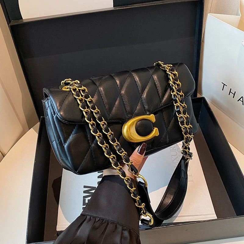 The Diamond Grid Mini — French-Inspired Luxe Bag
