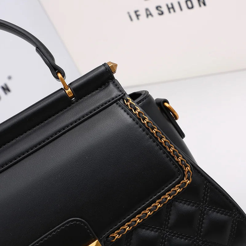 The Autumn Luxe Shoulder Bag — High-End Texture Edit