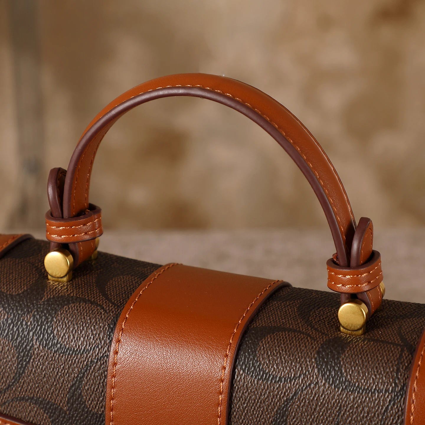 The Contrast Saddle Bag — Crossbody Statement Piece