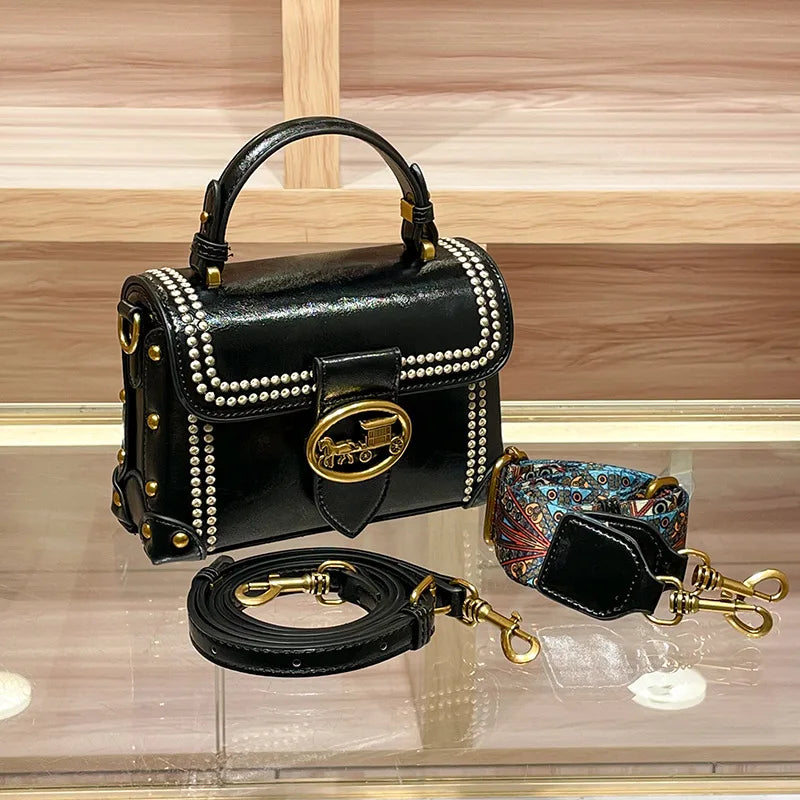 The Wide-Strap Shoulder Bag — Retro Luxe Edit