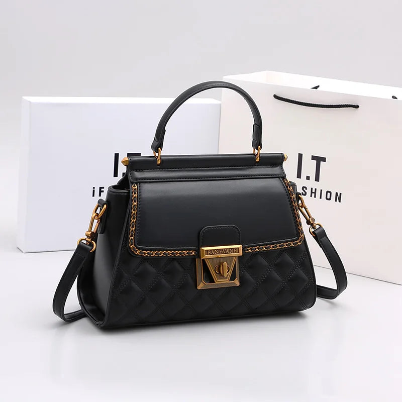 The Autumn Luxe Shoulder Bag — High-End Texture Edit
