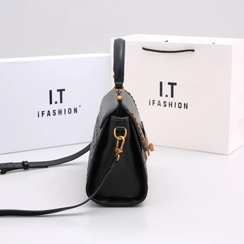 The Autumn Luxe Shoulder Bag — High-End Texture Edit
