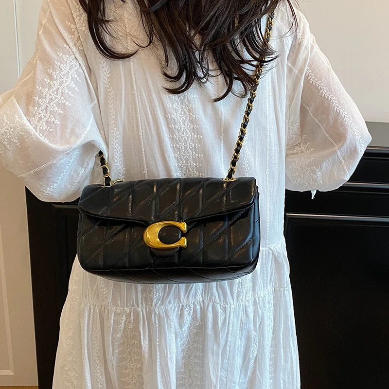 The Diamond Grid Mini — French-Inspired Luxe Bag