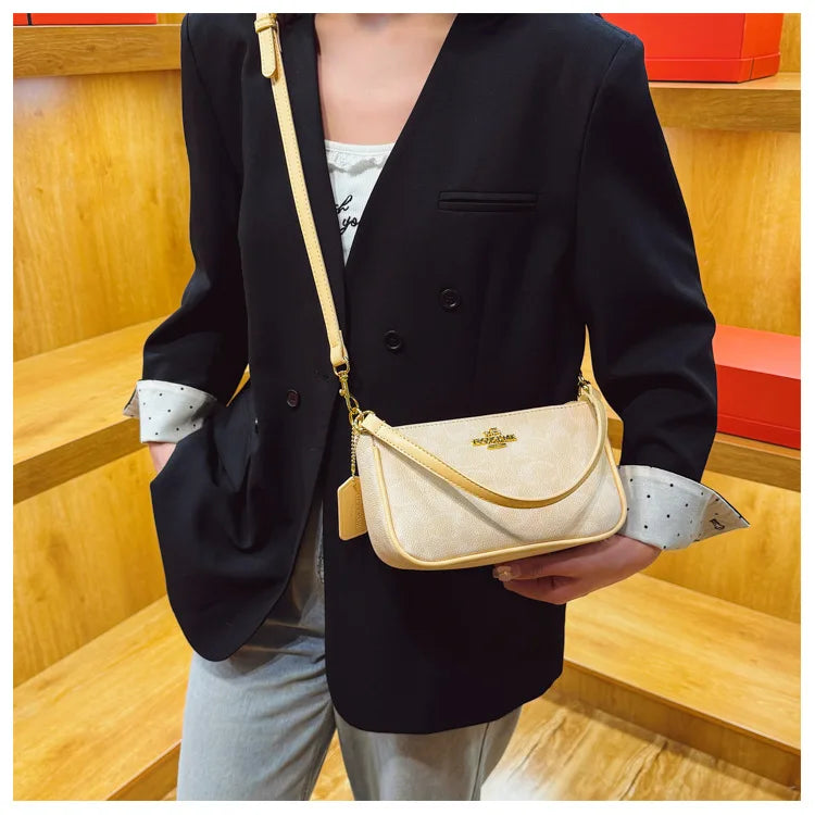 The Printed Crossbody — Retro Statement Bag