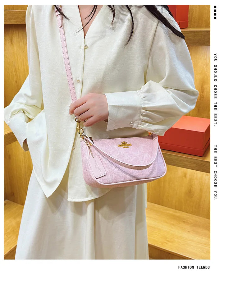 The Printed Crossbody — Retro Statement Bag