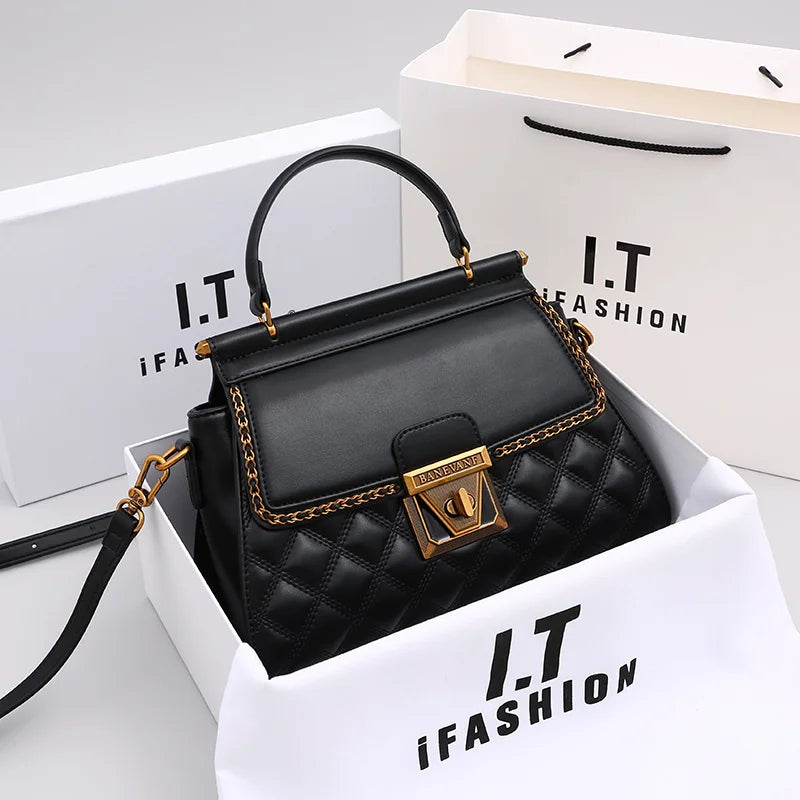 The Autumn Luxe Shoulder Bag — High-End Texture Edit