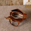 The Contrast Saddle Bag — Crossbody Statement Piece