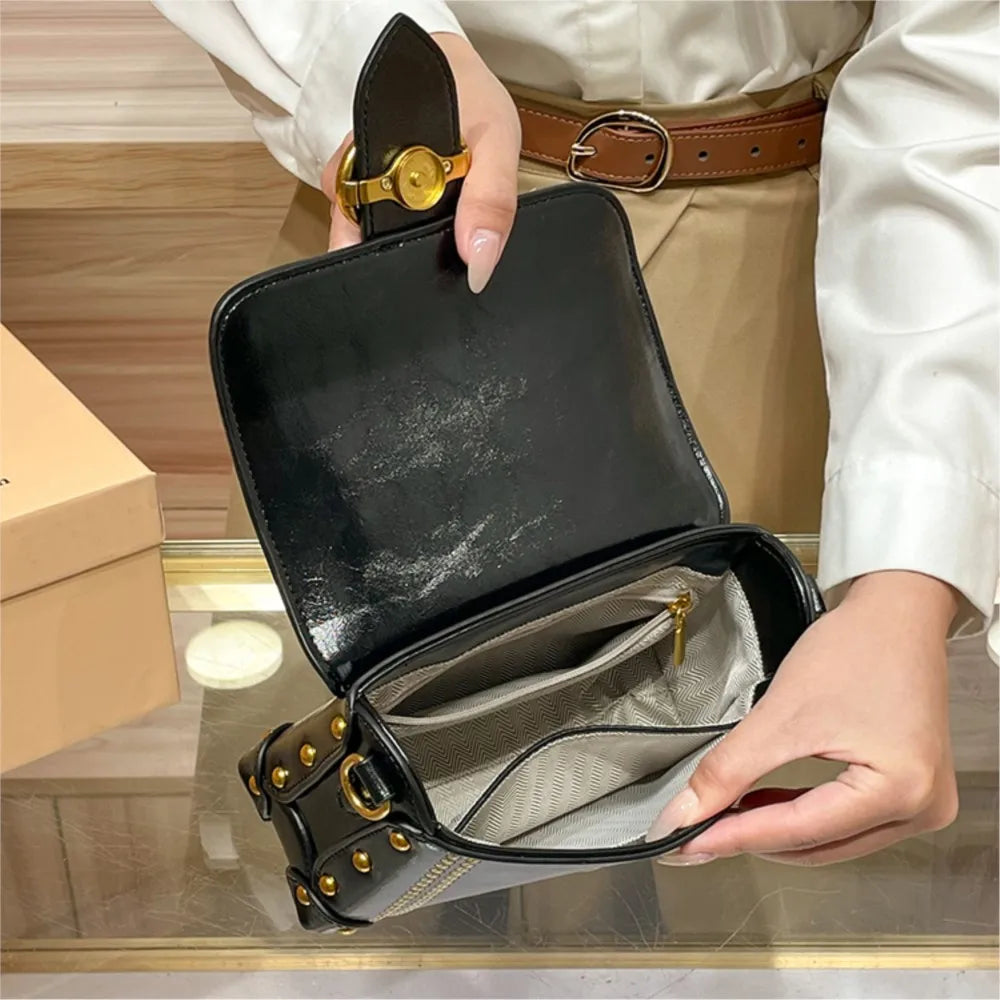 The Wide-Strap Shoulder Bag — Retro Luxe Edit
