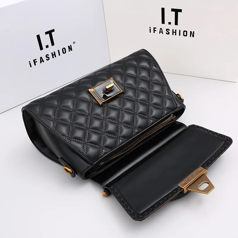 The Autumn Luxe Shoulder Bag — High-End Texture Edit