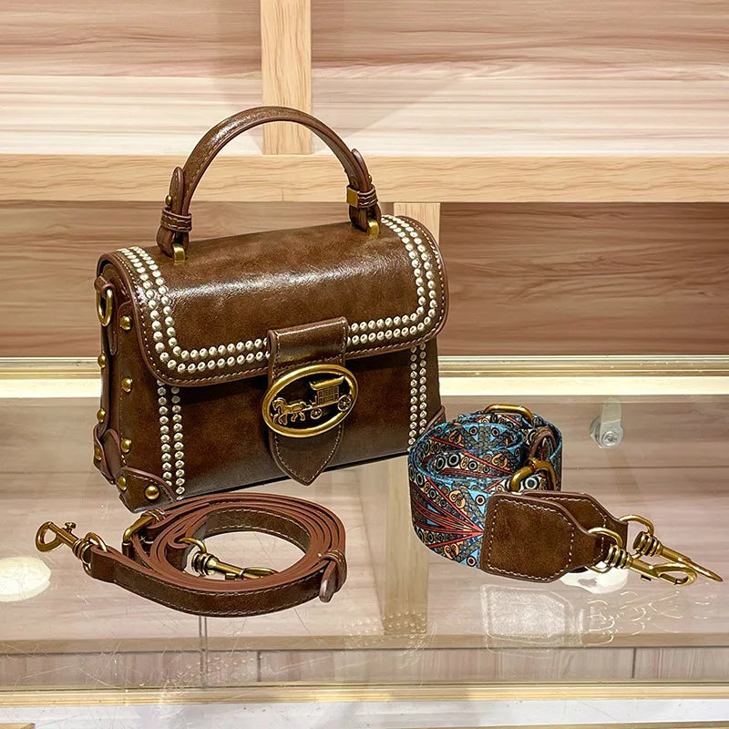 The Wide-Strap Shoulder Bag — Retro Luxe Edit