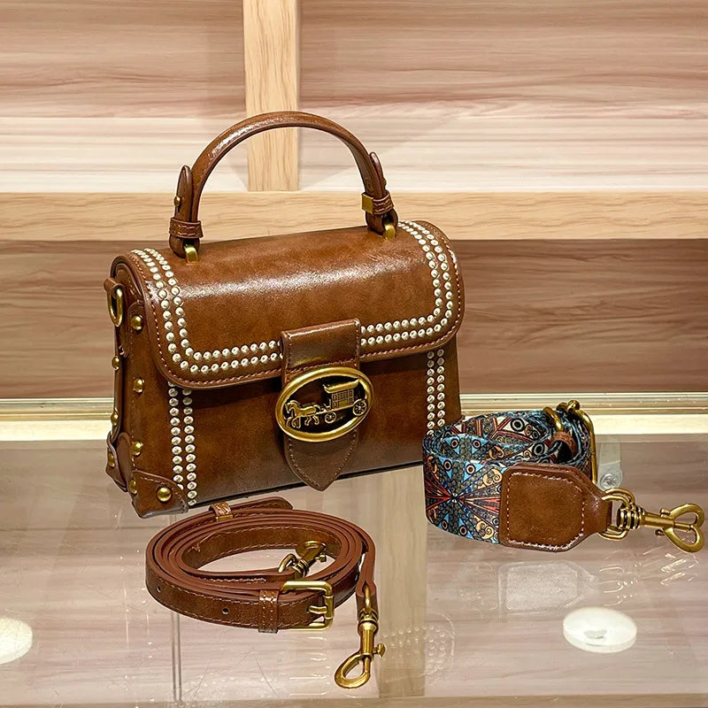 The Wide-Strap Shoulder Bag — Retro Luxe Edit