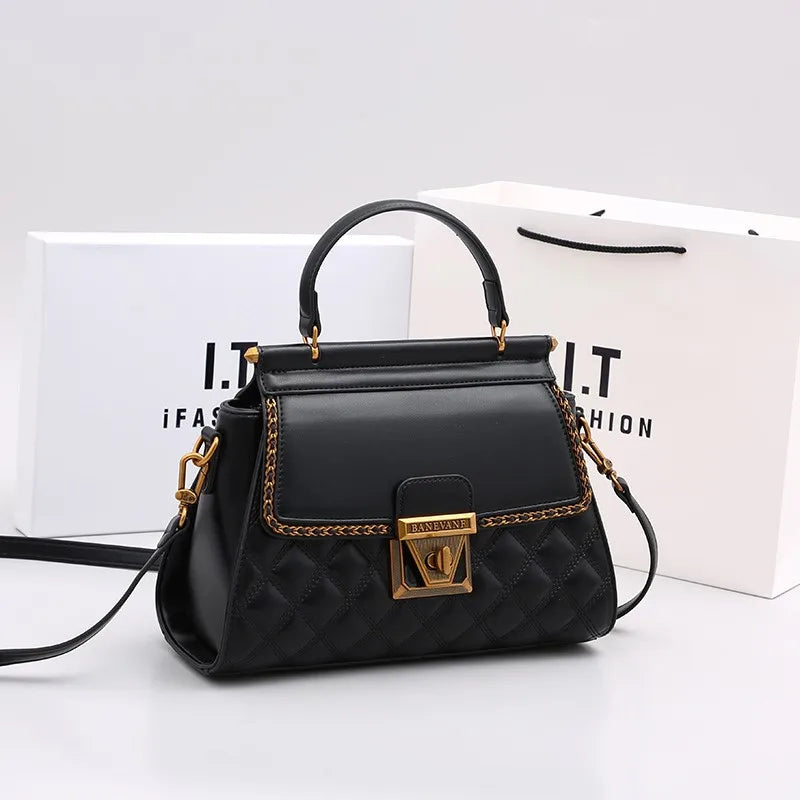 The Autumn Luxe Shoulder Bag — High-End Texture Edit