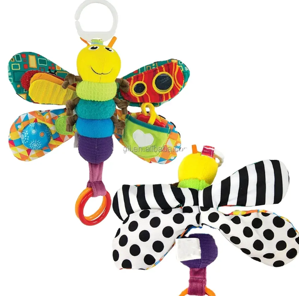 Hanging Toy Baby Stroller or Bed Toy Ring Inside Plush Educational Toy Rabio Toys & clothin