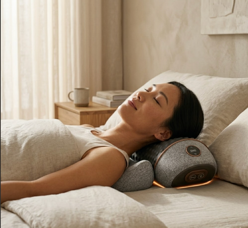 Cervical Pillow Cervical Spine Care For Sleep Massage Spine Heating Compress Neck Pillow