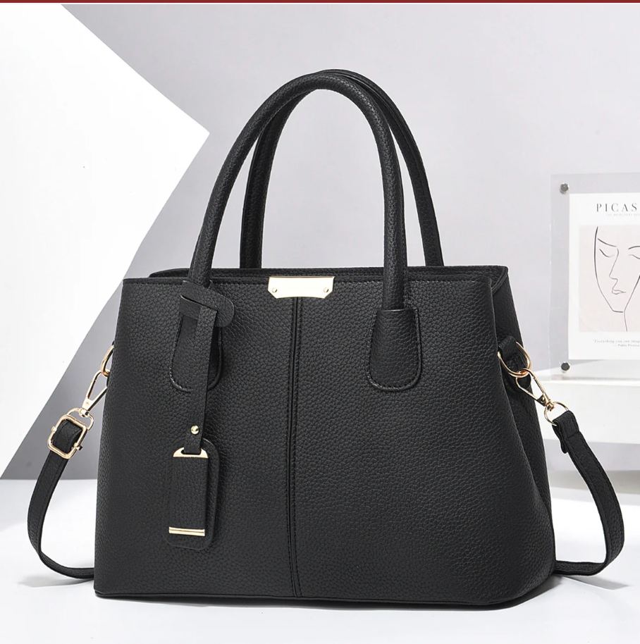 Chic PU Leather Tote shopify