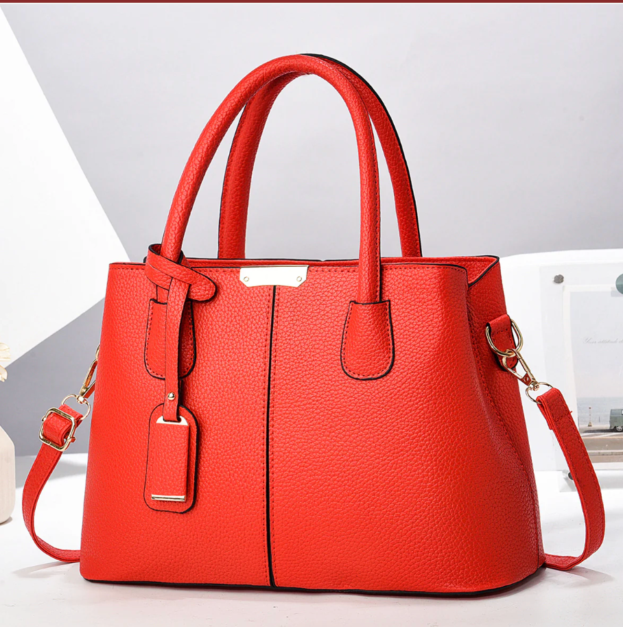 Chic PU Leather Tote shopify