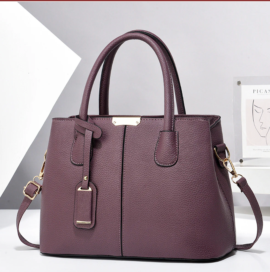 Chic PU Leather Tote shopify