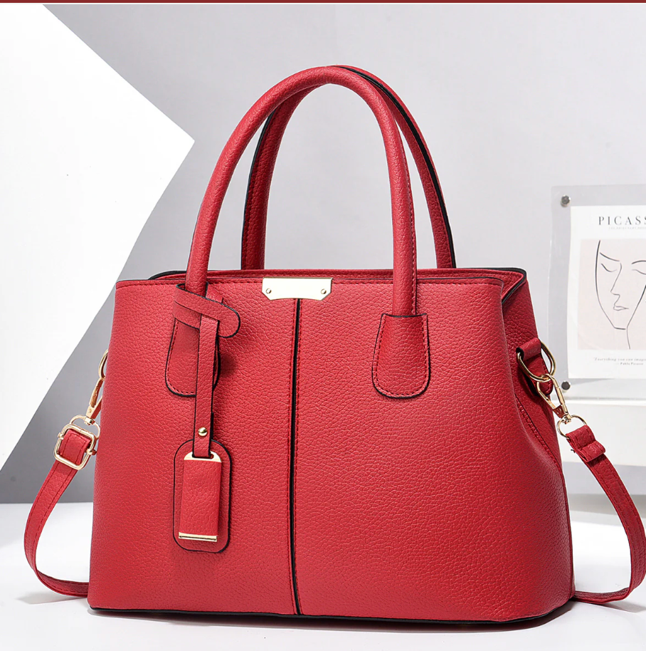 Chic PU Leather Tote shopify