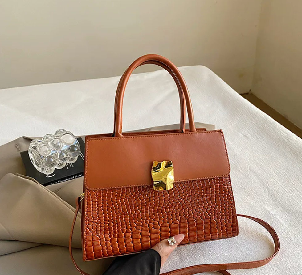 Chic Vintage Crossbody Tote shopify
