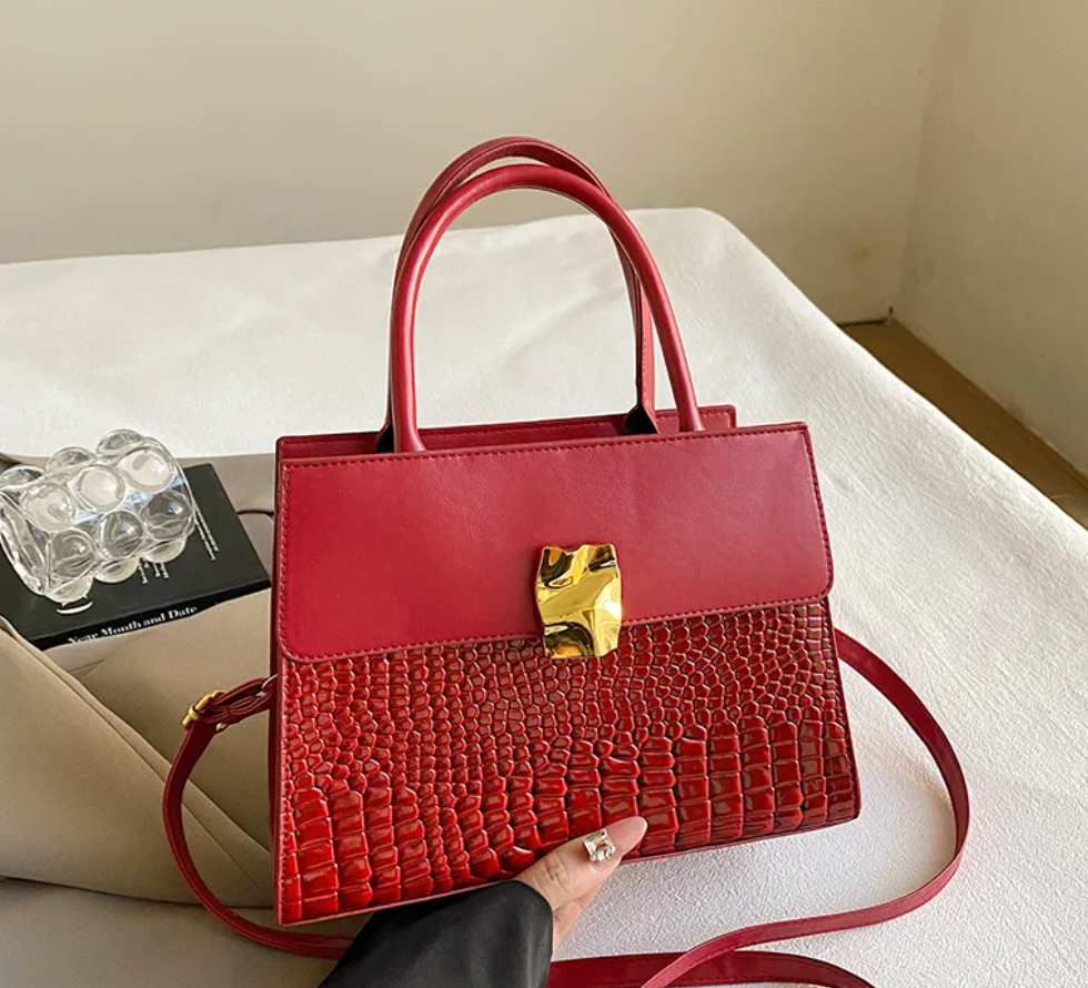 Chic Vintage Crossbody Tote shopify
