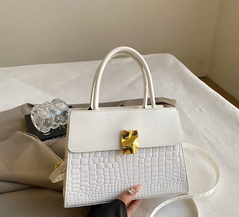 Chic Vintage Crossbody Tote shopify