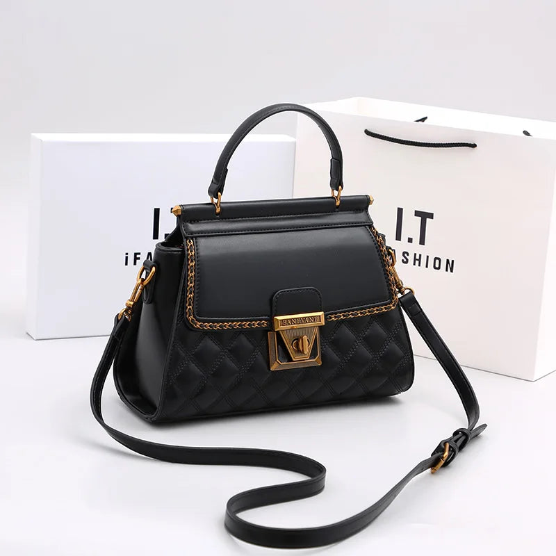 The Autumn Luxe Shoulder Bag — High-End Texture Edit