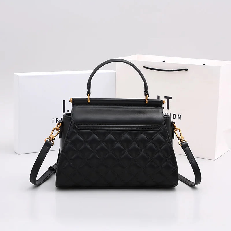 The Autumn Luxe Shoulder Bag — High-End Texture Edit