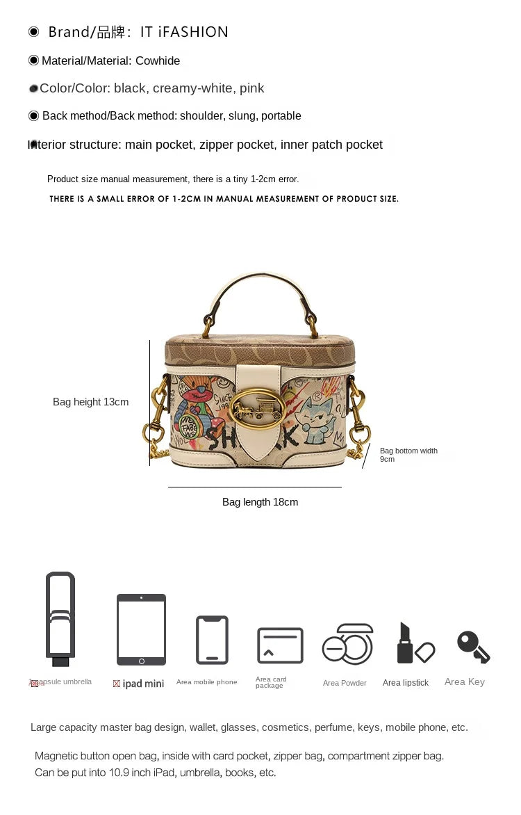 The Carriage Chain Bag — Retro Luxe Shoulder Bag