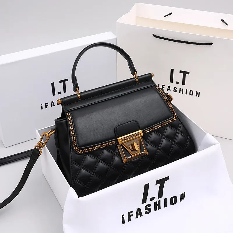 The Autumn Luxe Shoulder Bag — High-End Texture Edit