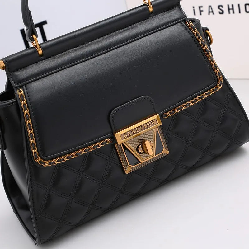 The Autumn Luxe Shoulder Bag — High-End Texture Edit