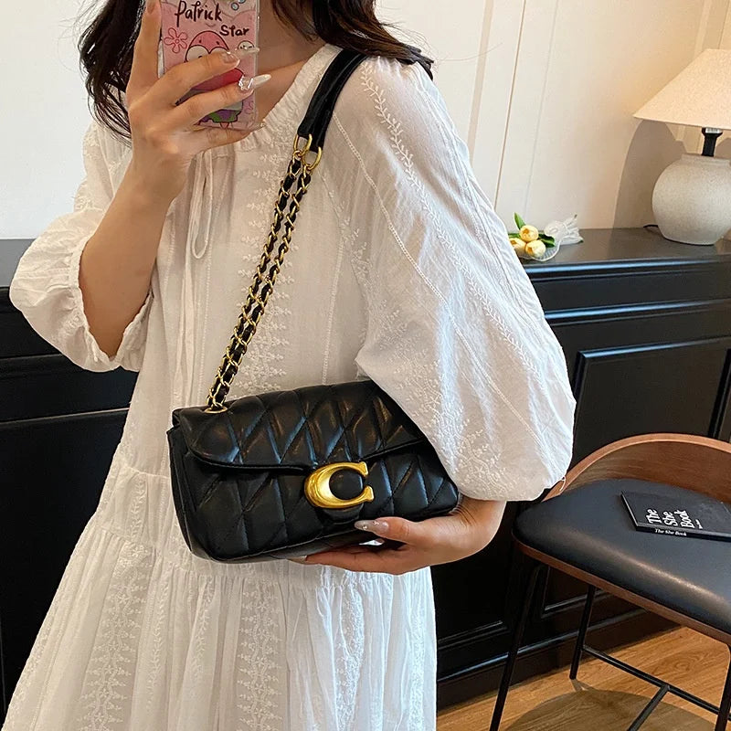 The Diamond Grid Mini — French-Inspired Luxe Bag