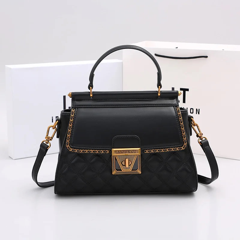 The Autumn Luxe Shoulder Bag — High-End Texture Edit