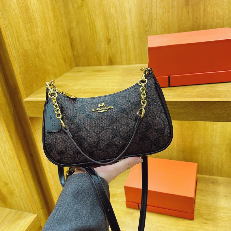 The Classic Leather Crossbody — Timeless Silhouette