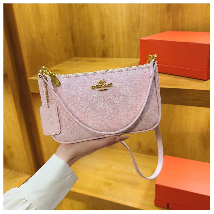 The Printed Crossbody — Retro Statement Bag