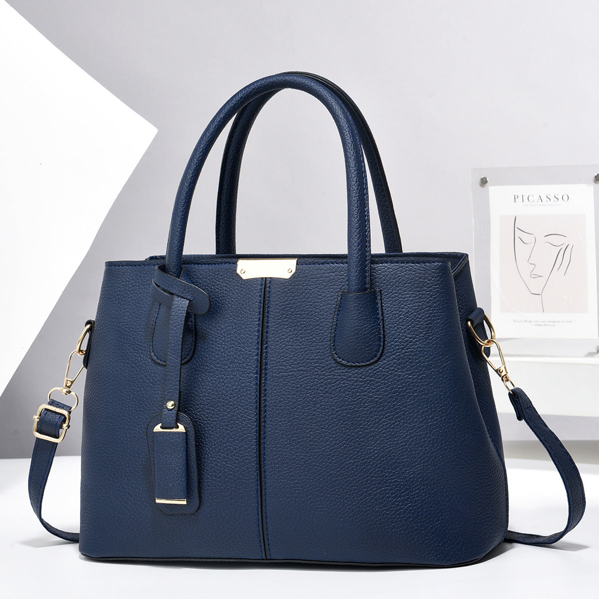 Women PU Leather Handbags Ladies Large Capacity Tote Bag Female Square Shoulder Bags New Fashion Crossbody Bags Rabio Toys & clothin