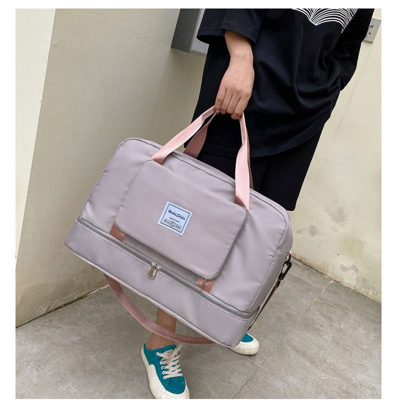 Foldable Travel Duffel Bags Sports Gym Tote Bag Women CJdropshipping