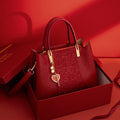 Stylish Red Carry-All Bag shopify
